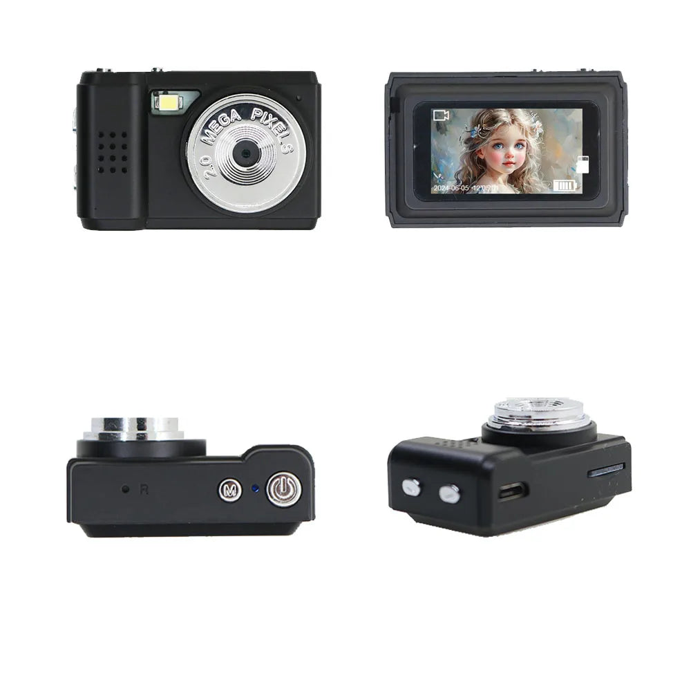 T5 Retro Mini Camera with Screen 